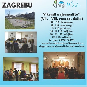 Novi ciklus “Vikenda u sjemeništu”